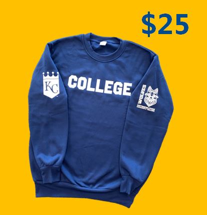 $25 MCC "College" crewneck sweatshirt